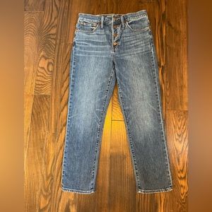 Madewell Jeans Size 28 The Perfect Vintage Crop Jeans